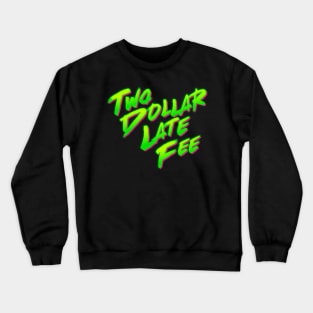 The 2LF “Mason” Neon Green Tee Crewneck Sweatshirt